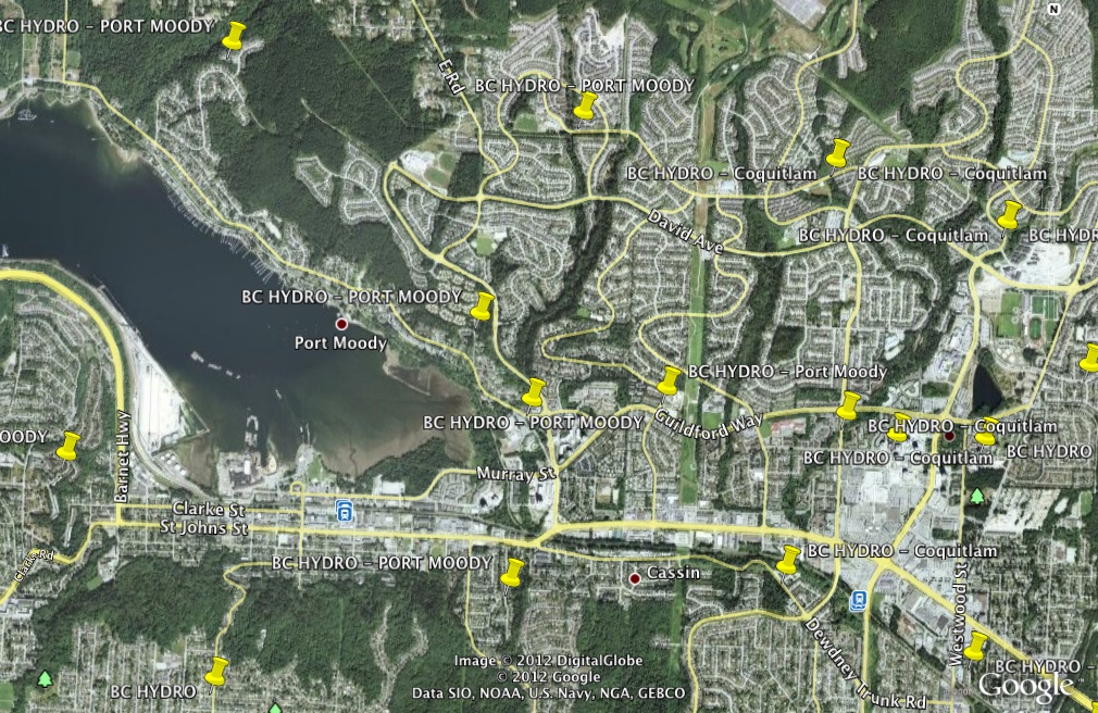 Port Moody BC - BC Hydro Collector Router (Cisco Mesh Network)